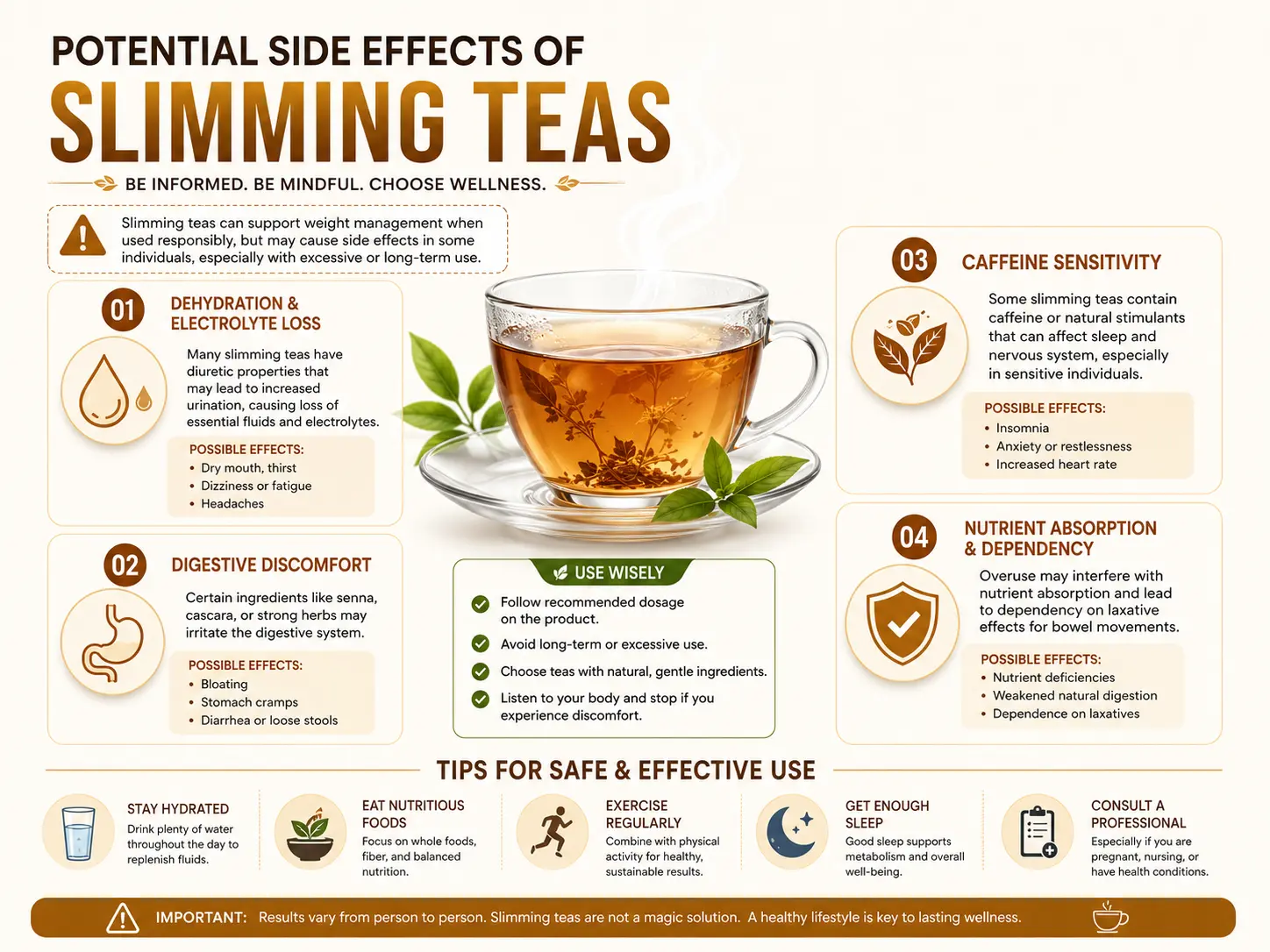 Potential Side Effects of Slimming Teas