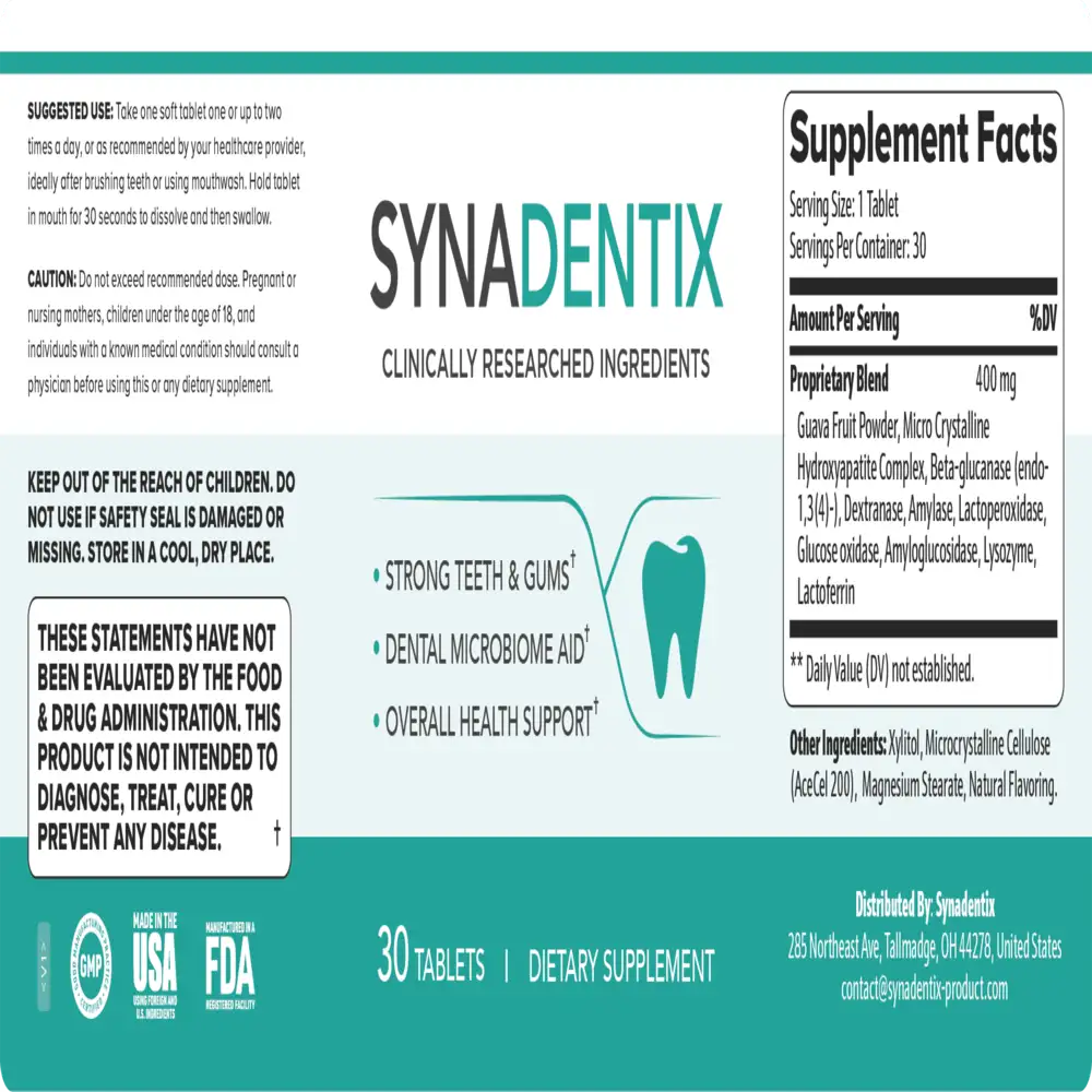 Is Synadentix legit or a scam?, synadentix fact check, synadentix ingredients reviews