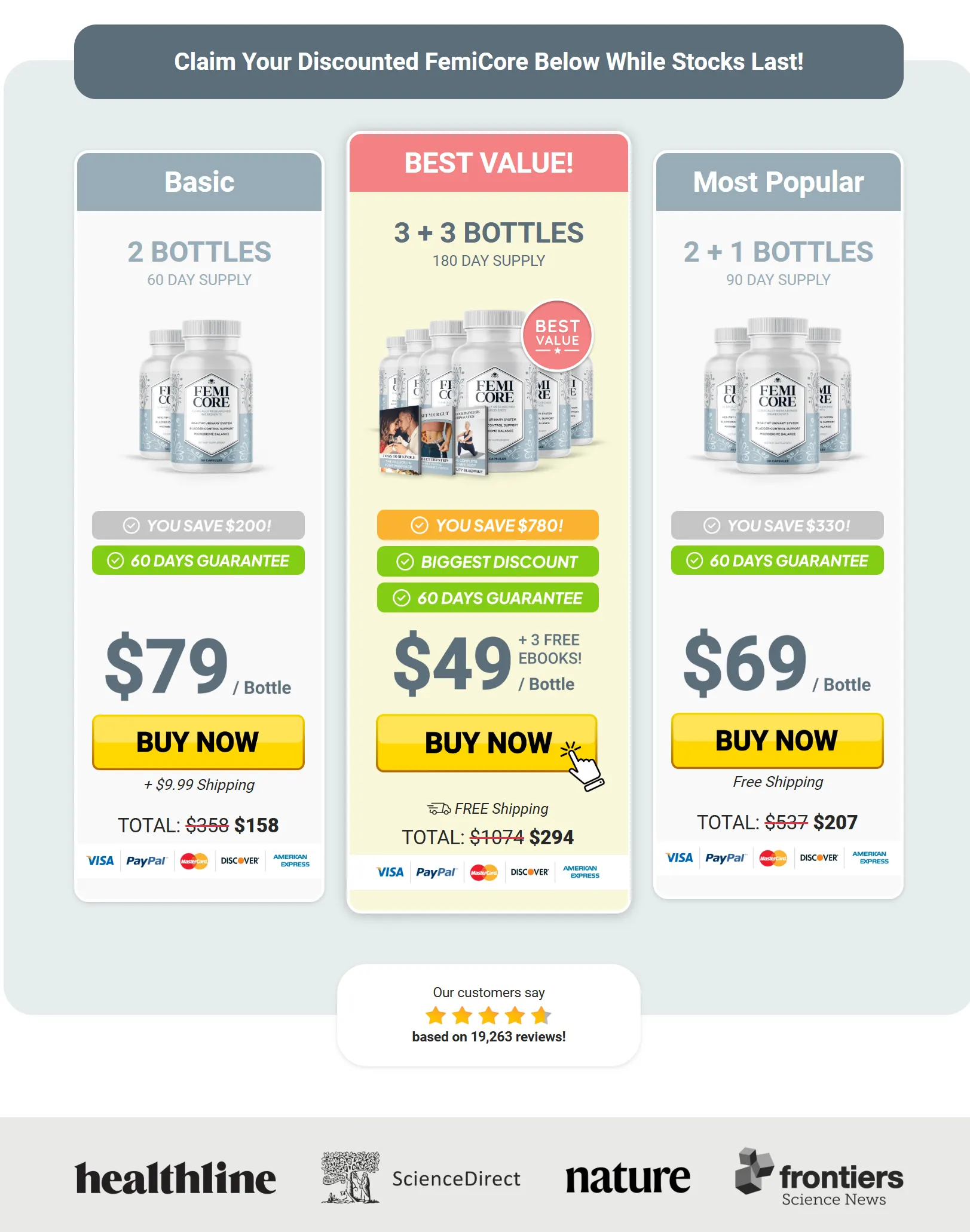 Femicore latest price, discount, offer