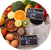 VISIFLORA INGREDIENT Vitamin C & Vitamin E, The best supplement for eye vision.