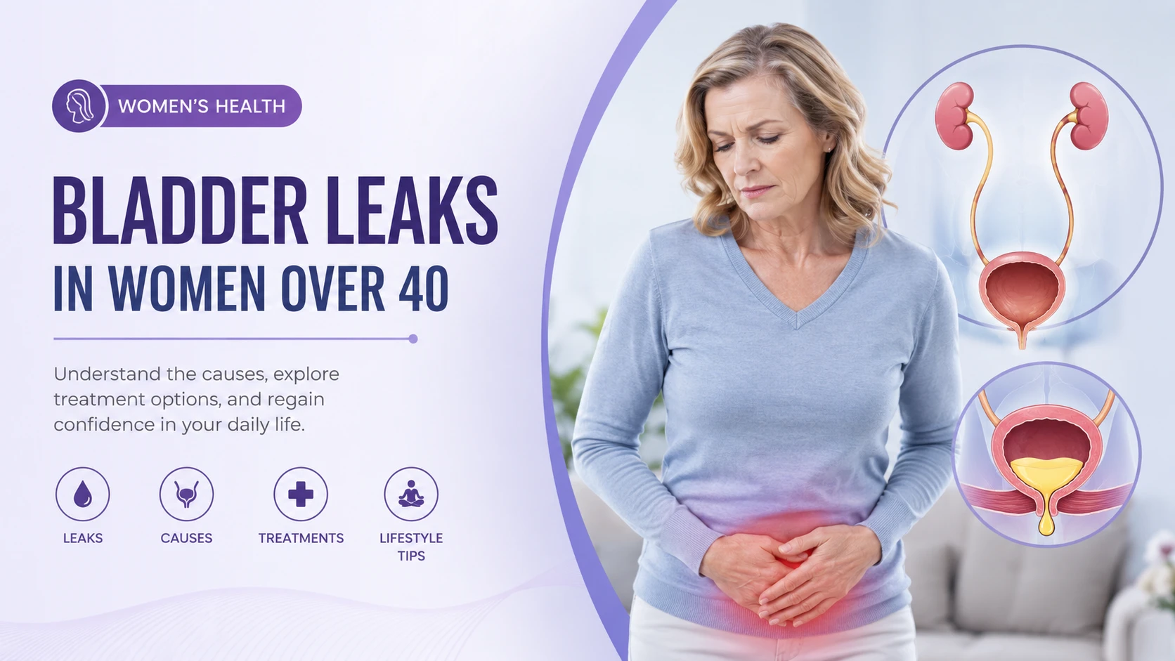 What Causes Bladder Leaks in Women Over 40?