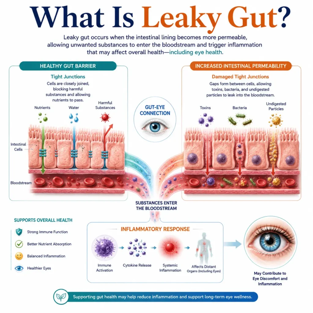 What Is Leaky Gut and Can It Affect Eye Health?